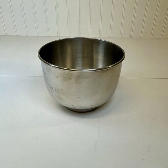 Vintage Sunbeam MixMaster Chrome Stand Mixer Replacement Parts - SMALL BOWL - Picture 7 of 7